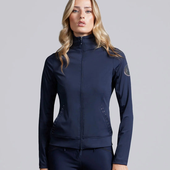 Meraki Womens Jacket Navy by Premier Equine Int. Ltd. at  Try A Bit