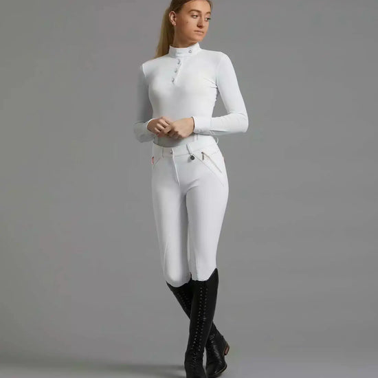 Premier Equine Milliania Ladies Full Seat Gel Competition Breeches by Premier Equine at  Try a Bit