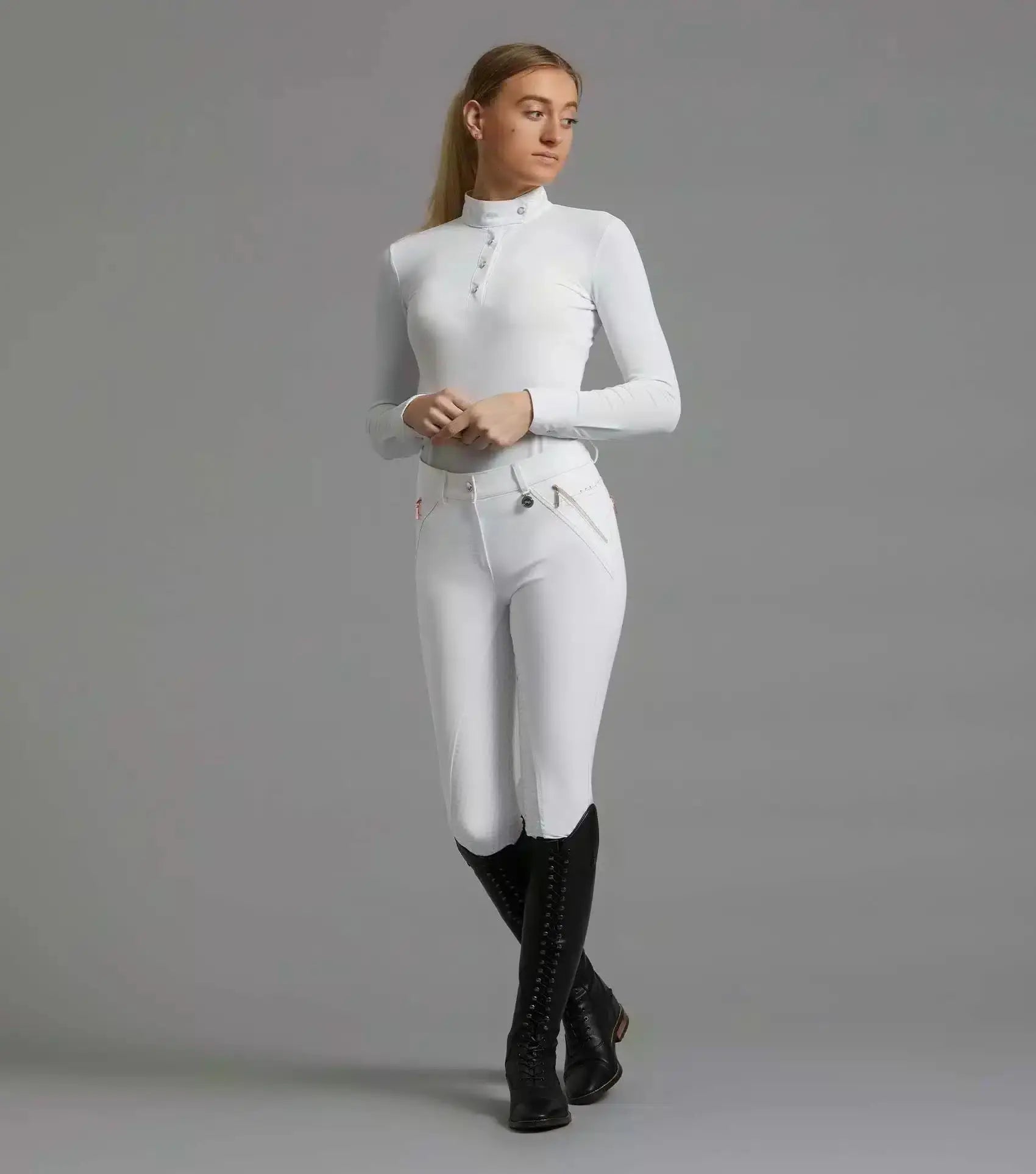 Premier Equine Milliania Ladies Full Seat Gel Competition Breeches by Premier Equine at  Try a Bit