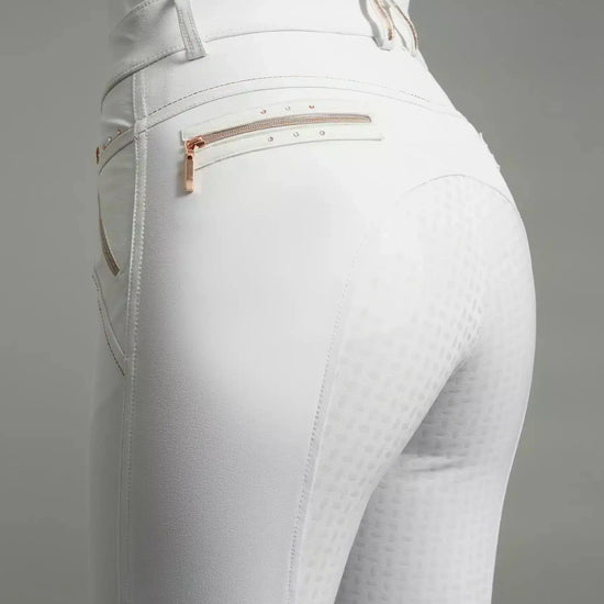 Premier Equine Milliania Ladies Full Seat Gel Competition Breeches by Premier Equine at  Try a Bit