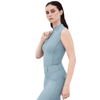 Maximilian Equestrian Miral Sleeveless Base Layer (Aqua) by Maximilian Equestrian at  Try a Bit
