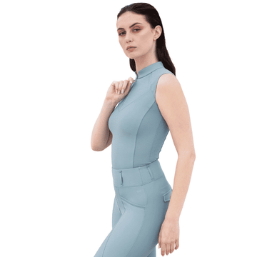 Maximilian Equestrian Miral Sleeveless Base Layer (Aqua) by Maximilian Equestrian at  Try a Bit