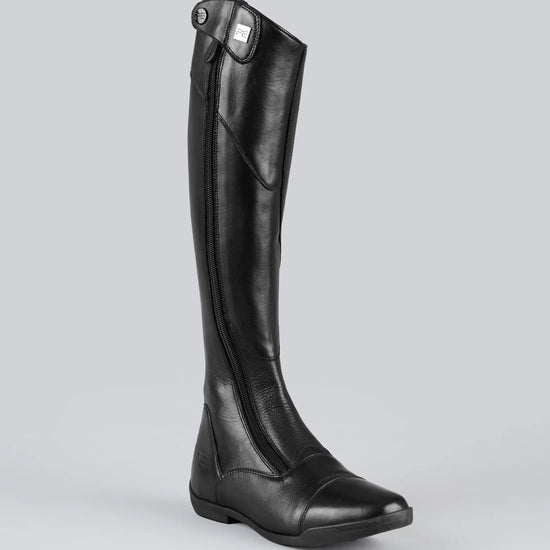 Modus Womens Leather Dress Tall Riding Boots Black by Premier Equine Int. at  Try A Bit
