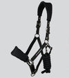 Necto 3D Mesh Head Collar with Lead Rope Grey by Premier Equine Int. at  Try A Bit