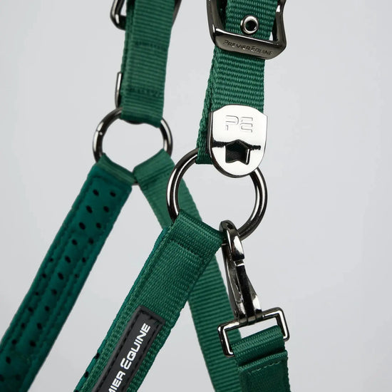 Necto 3D Mesh Head Collar with Lead Rope Grey by Premier Equine Int. at  Try A Bit