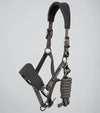 Necto 3D Mesh Head Collar with Lead Rope Grey by Premier Equine Int. at  Try A Bit