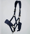 Necto 3D Mesh Head Collar with Lead Rope Grey by Premier Equine Int. at  Try A Bit