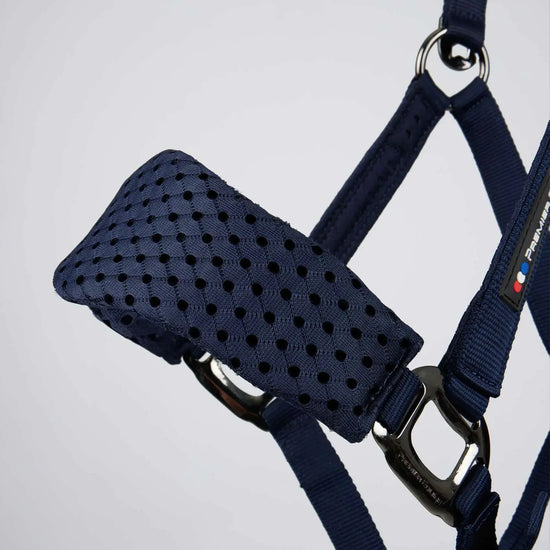Necto 3D Mesh Head Collar with Lead Rope Grey by Premier Equine Int. at  Try A Bit