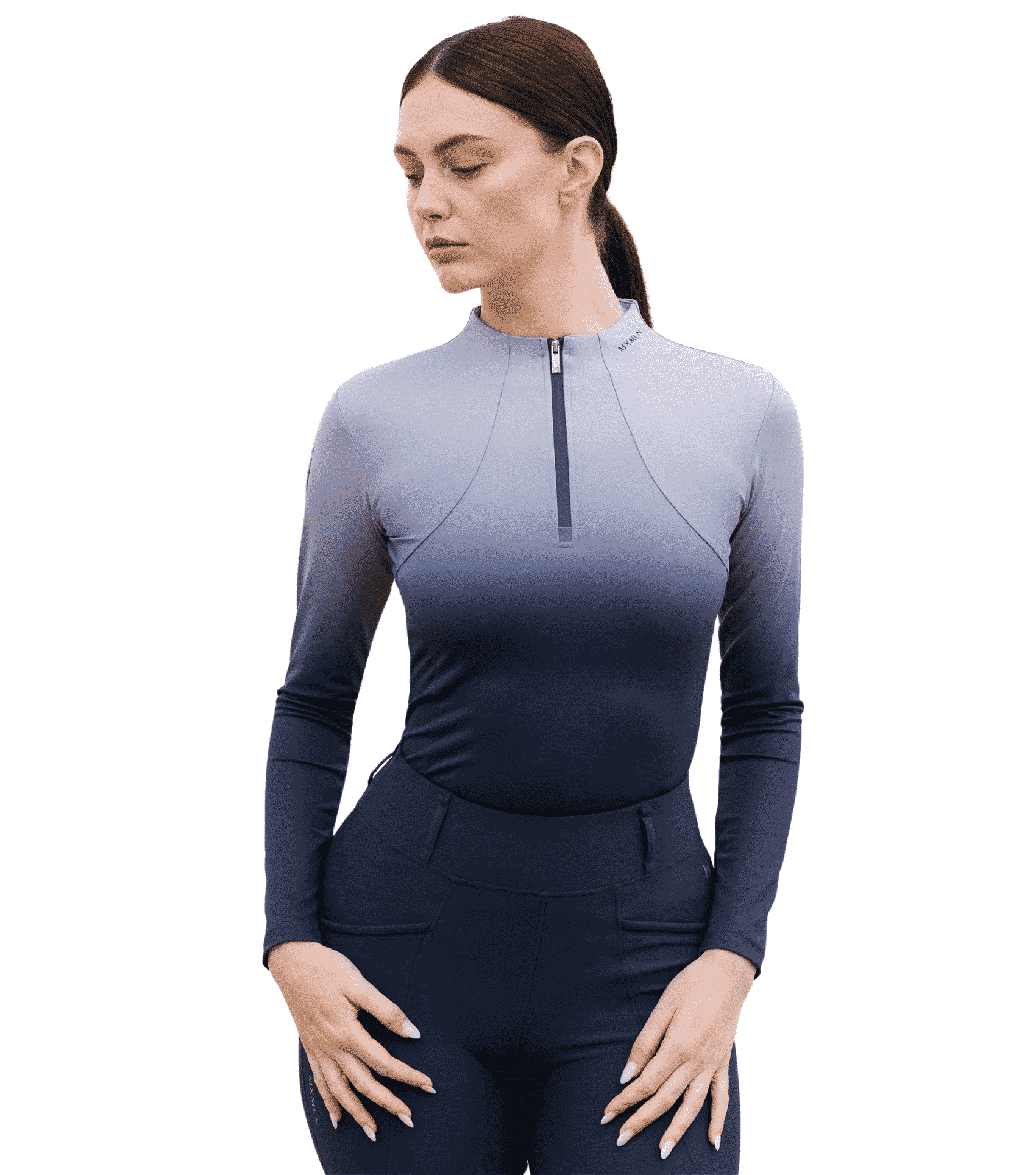 Maximilian Equestrian Ombré Long Sleeve Base Layer by Maximilian Equestrian at  Try a Bit