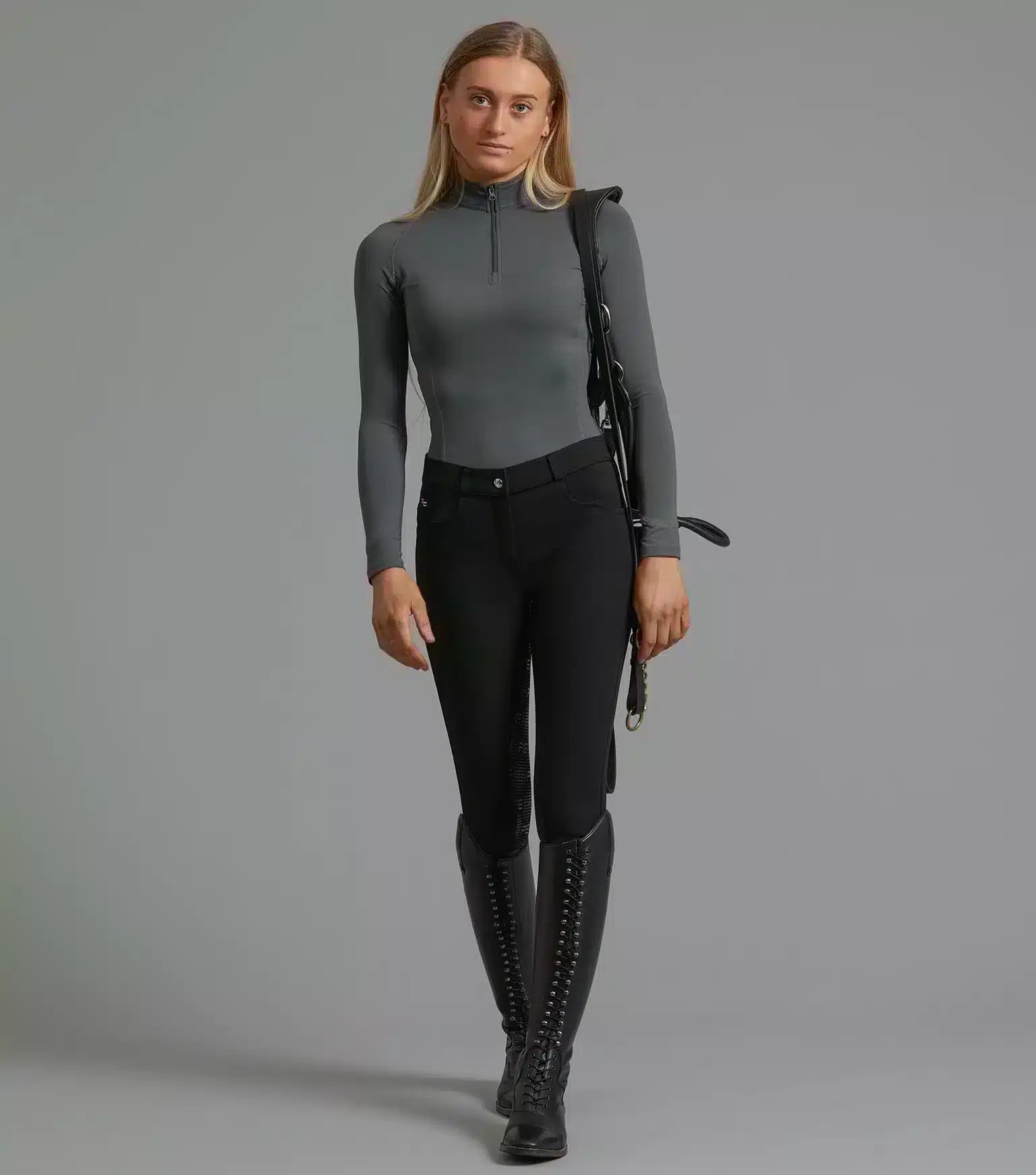 Premier Equine Ombretta Ladies Technical Riding Top by Premier Equine at  Try a Bit