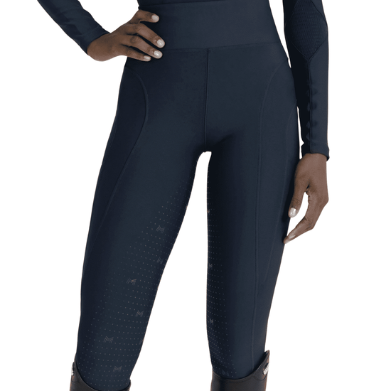 Maximilian Equestrian Outline Riding Leggings Atlantic by Maximilian Equestrian at  Try a Bit
