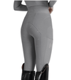 Maximilian Equestrian Outline Riding Leggings Titanium by Maximilian Equestrian at  Try a Bit