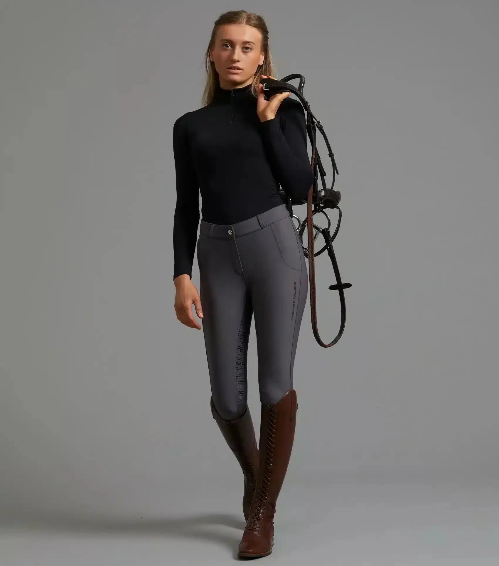 Premier Equine Pandora Ladies Full Seat Gel Riding Breeches by Premier Equine at  Try a Bit
