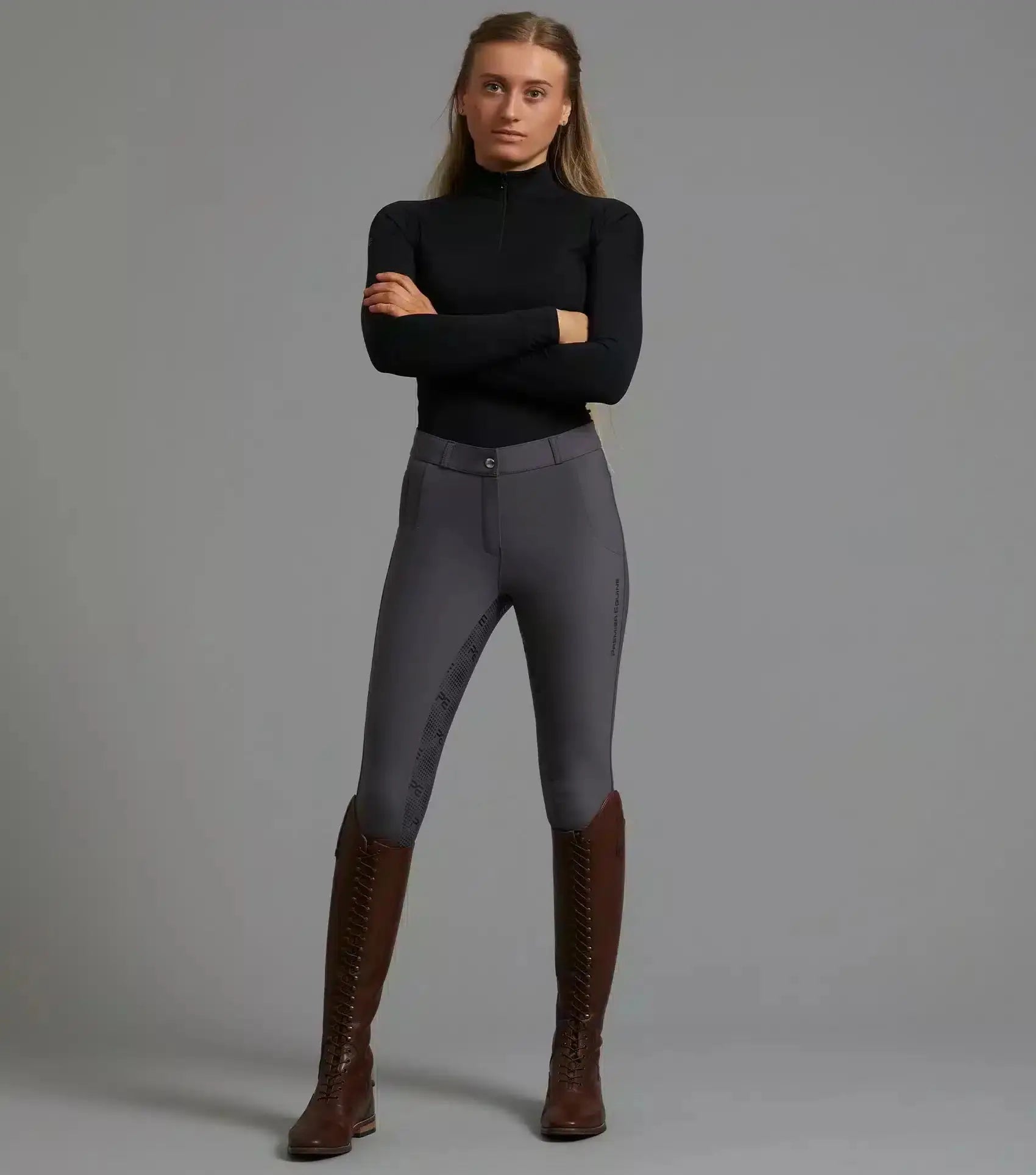 Premier Equine Pandora Ladies Full Seat Gel Riding Breeches by Premier Equine at  Try a Bit
