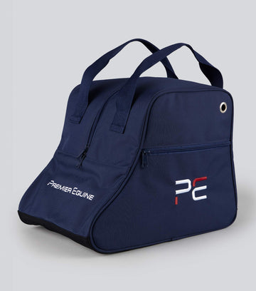 PE Team Short Boot Bag Navy by Premier Equine Int. at  Try A Bit
