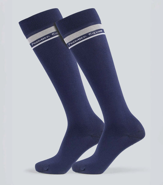 Premier Equine Riding Socks (1 Pair) Navy by Premier Equine Int. Ltd. at  Try A Bit