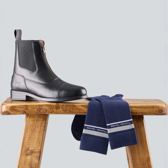 Premier Equine Riding Socks (1 Pair) Navy by Premier Equine Int. Ltd. at  Try A Bit