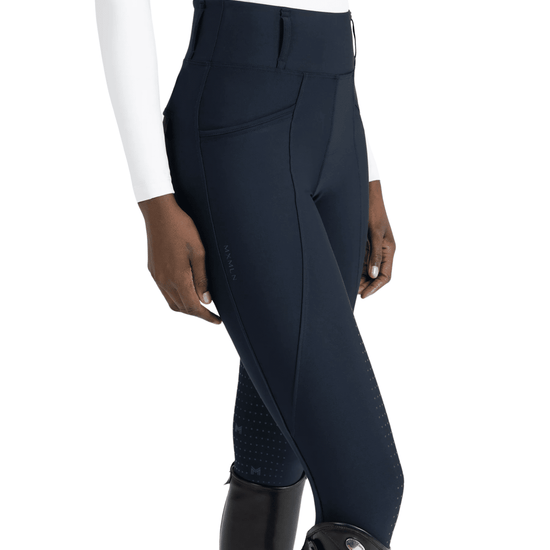 Maximilian Equestrian Pro Riding Leggings Atlantic by Maximilian Equestrian at  Try a Bit