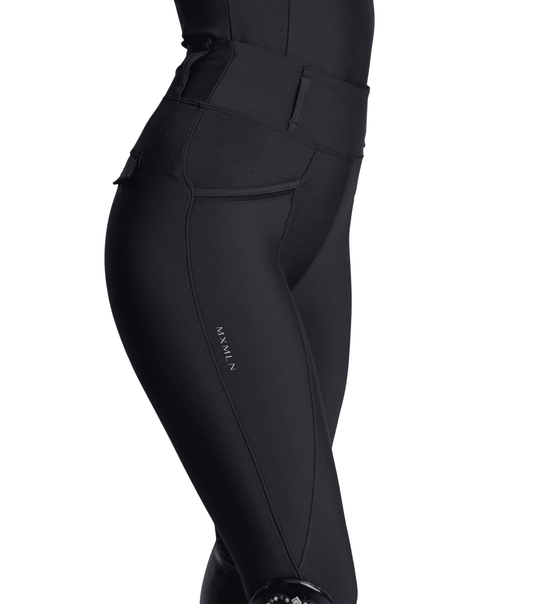 Maximilian Equestrian Pro Riding Leggings Black by Maximilian Equestrian at  Try a Bit