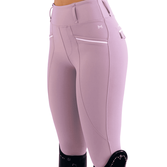 Maximilian Equestrian Pro Riding Leggings Mauve by Maximilian Equestrian at  Try a Bit