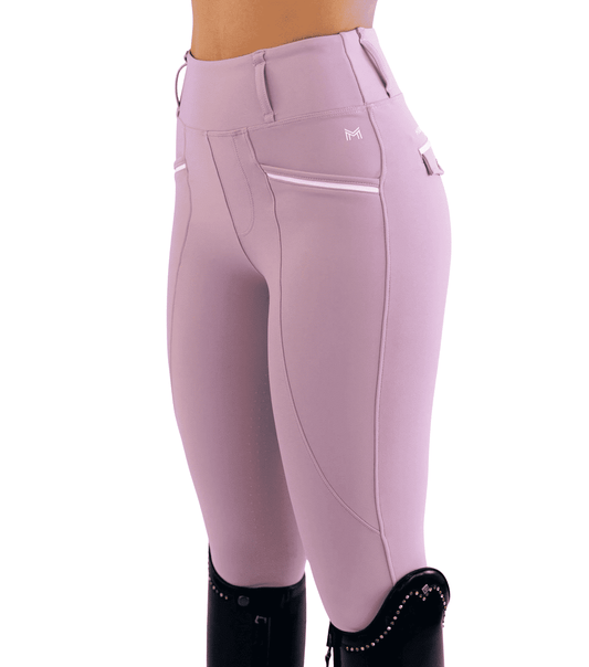 Maximilian Equestrian Pro Riding Leggings Mauve by Maximilian Equestrian at  Try a Bit