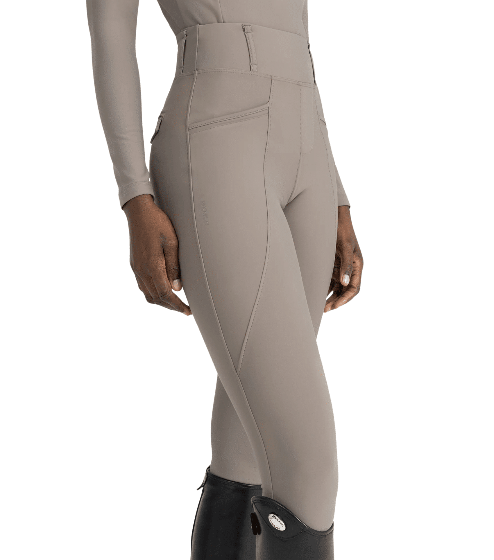 Maximilian Equestrian Pro Riding Leggings Taupe by Maximilian Equestrian at  Try a Bit