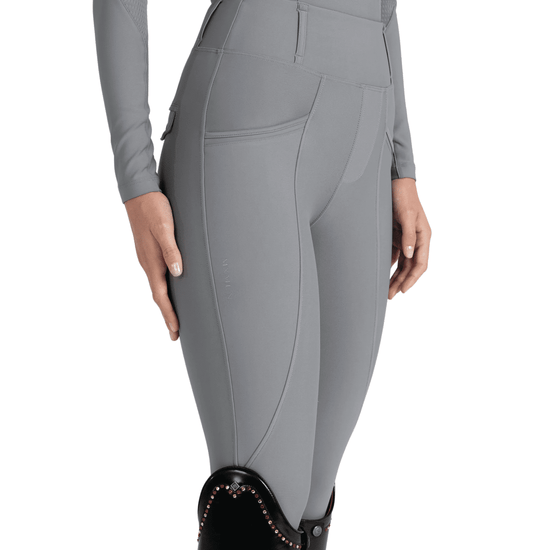 Maximilian Equestrian Pro Riding Leggings Titanium by Maximilian Equestrian at  Try a Bit
