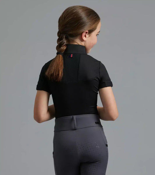 Premier Equine Mini Remisa Girl's Technical Short Sleeve Riding Top by Premier Equine at  Try a Bit