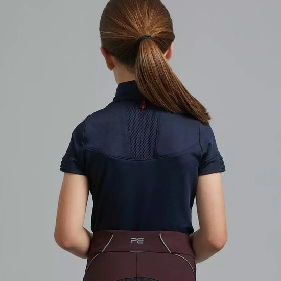 Premier Equine Mini Remisa Girl's Technical Short Sleeve Riding Top by Premier Equine at  Try a Bit