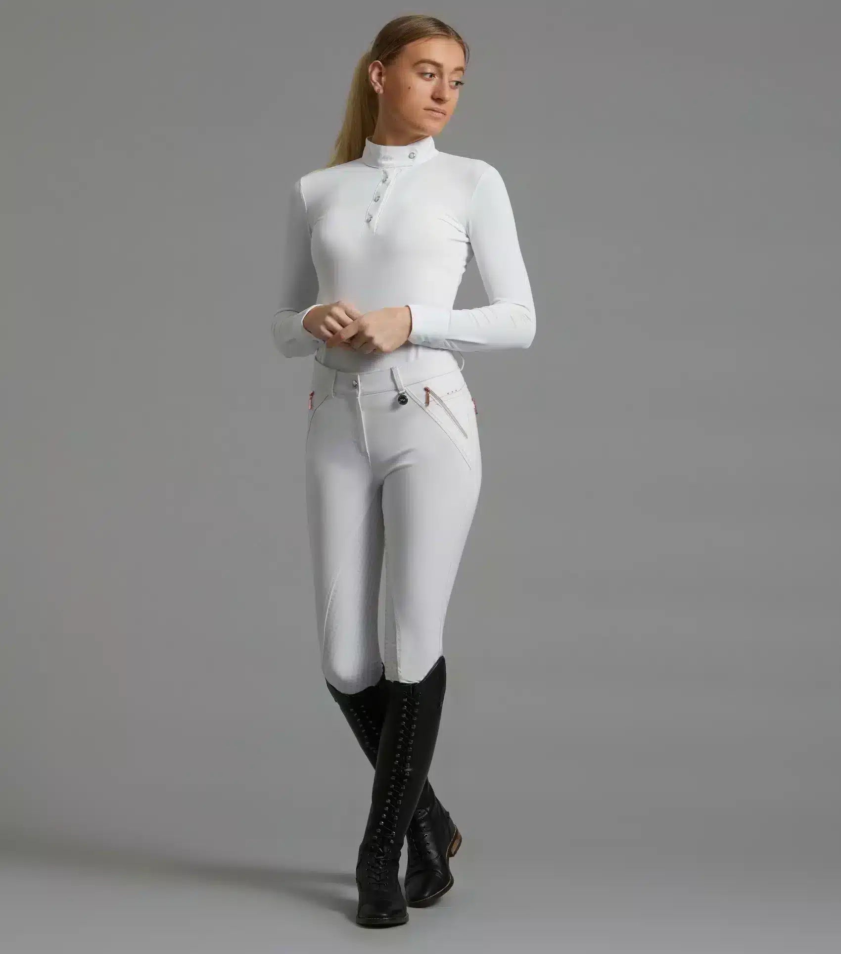 Premier Equine Rossini Lycra Show Shirt by Premier Equine at  Try a Bit