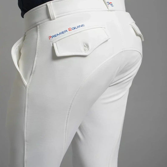 Premier Equine Santino Men's Gel Knee Competition Breeches by Premier Equine at  Try a Bit