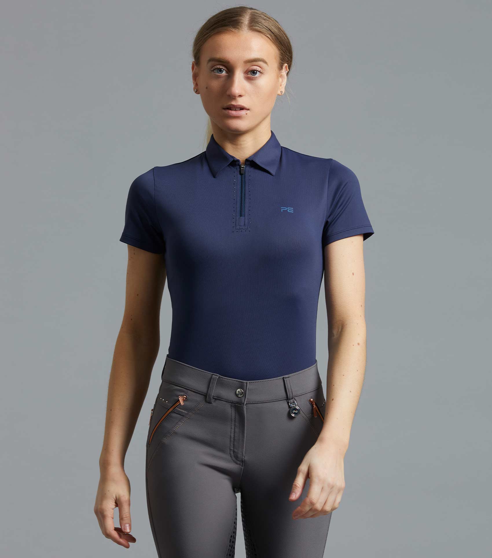 Premier Equine Scintillo Ladies Short Sleeve Riding Top by Premier Equine at  Try a Bit