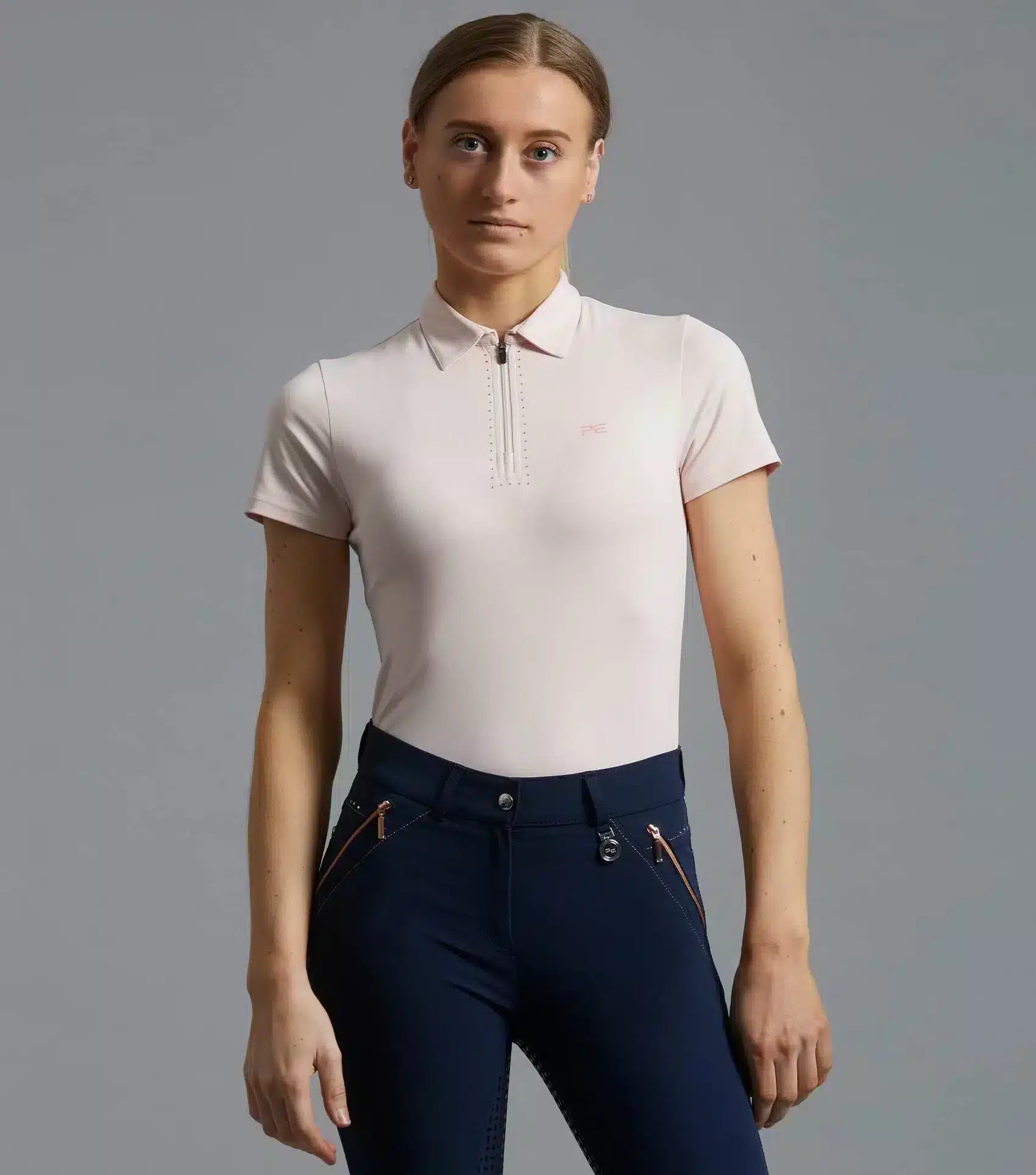 Premier Equine Scintillo Ladies Short Sleeve Riding Top by Premier Equine at  Try a Bit
