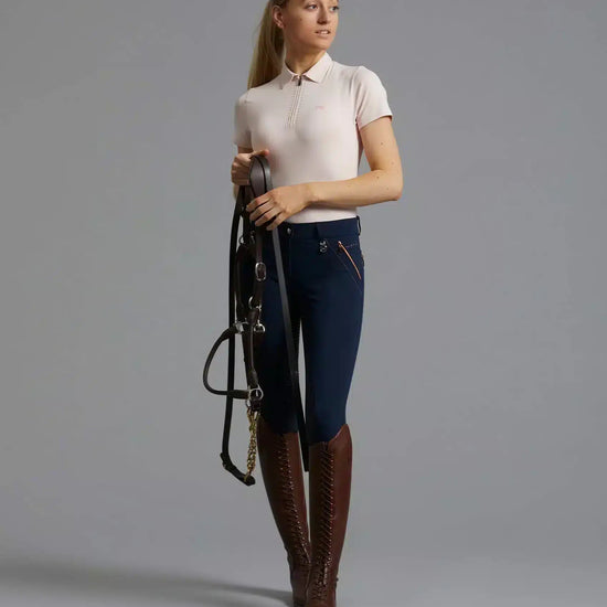 Premier Equine Scintillo Ladies Short Sleeve Riding Top by Premier Equine at  Try a Bit