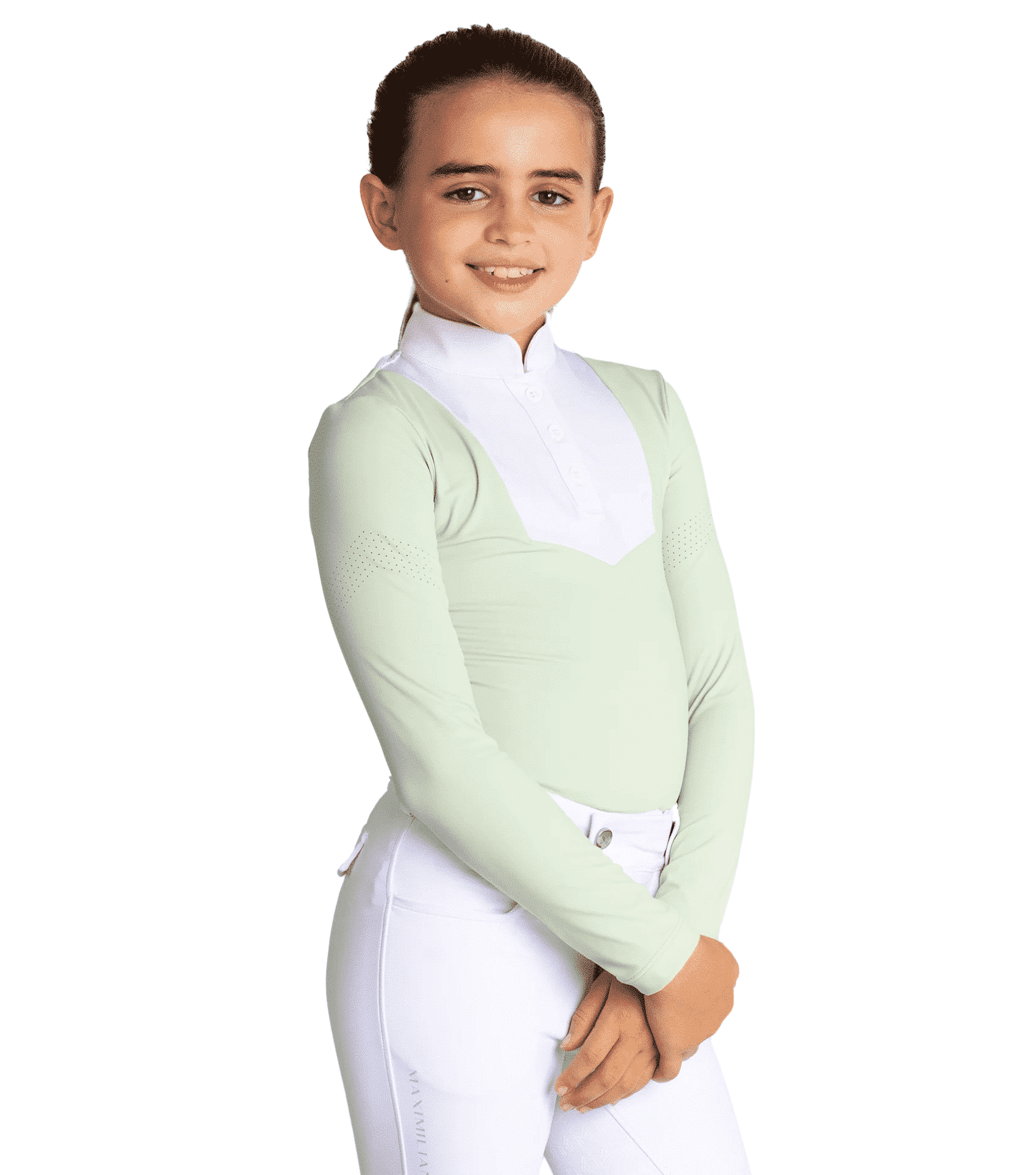 Maximilian Equestrian YR Sienna Show Shirt by Maximilian Equestrian at  Try a Bit