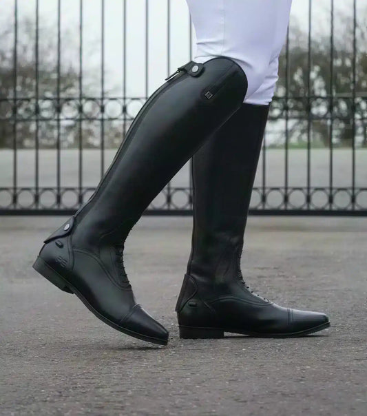 Premier Equine Silentio Mens Tall Leather Field Boot by Premier Equine at  Try a Bit