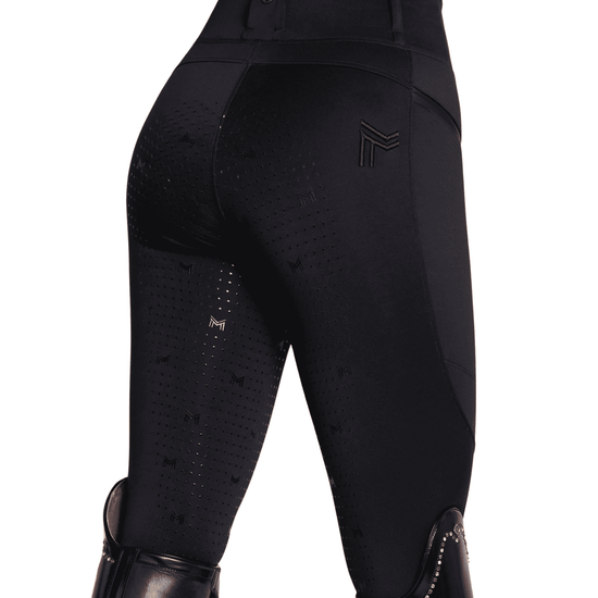 Maximilian Equestrian Studio Riding Leggings Black by Maximilian Equestrian at  Try a Bit