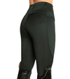 Maximilian Equestrian Studio Riding Leggings Hunter Green by Maximilian Equestrian at  Try a Bit