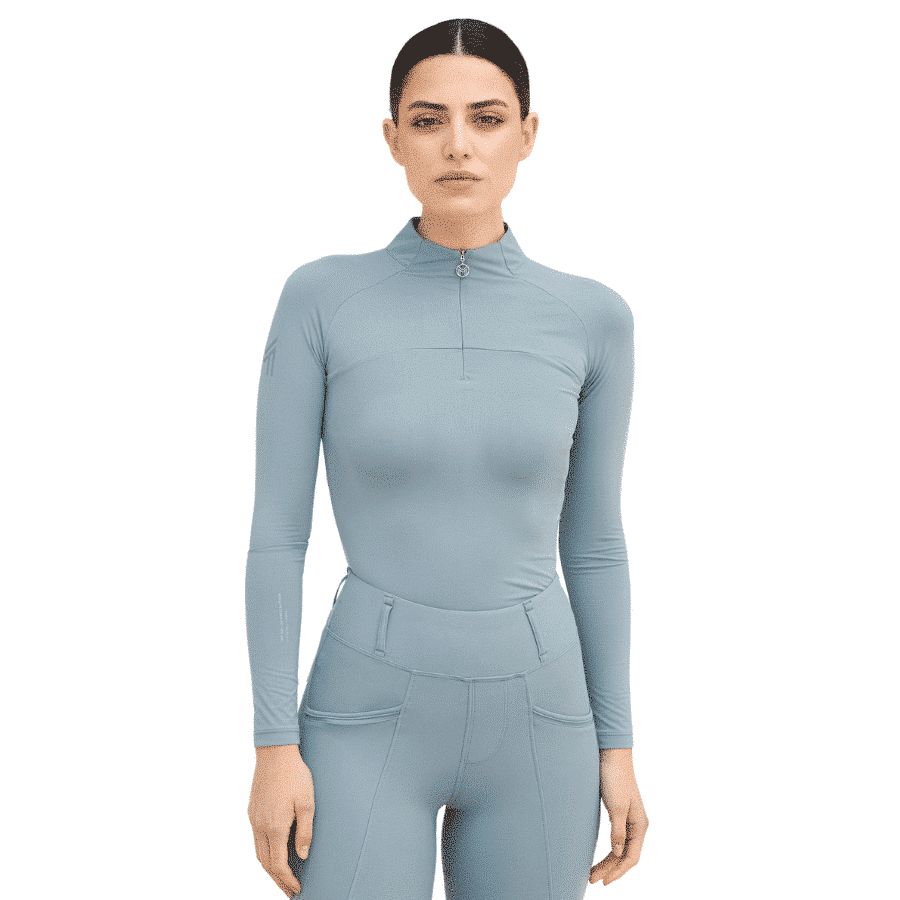 Maximilian Equestrian Women Sunblocker Shirt – Performance UV Protection Riding Top by Maximilian Equestrian at  Try a Bit
