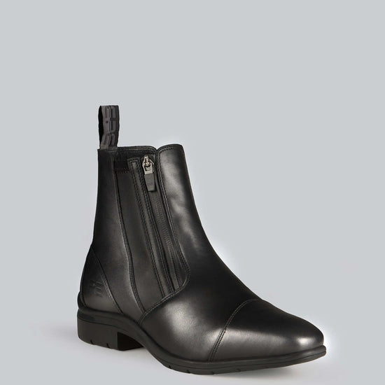 Taro Waterproof Leather Paddock Boot Black by Premier Equine Int. at  Try A Bit