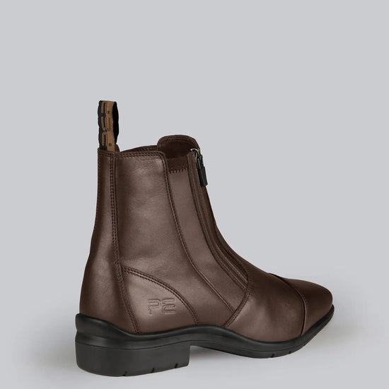 Taro Waterproof Leather Paddock Boot Brown