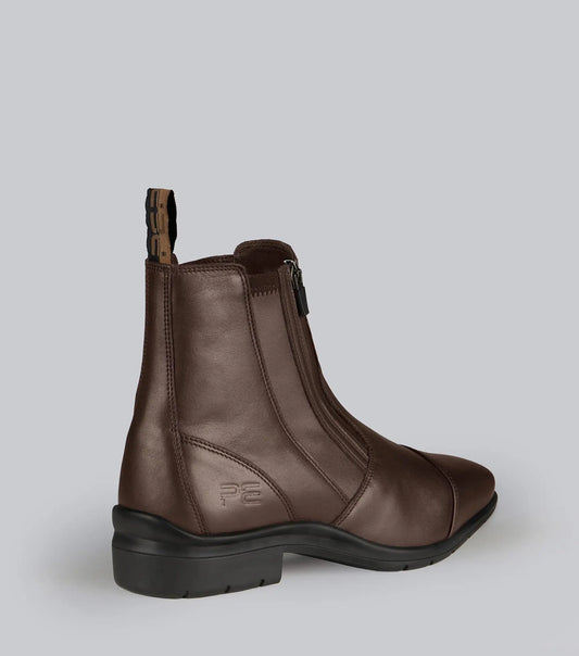 Taro Waterproof Leather Paddock Boot Brown