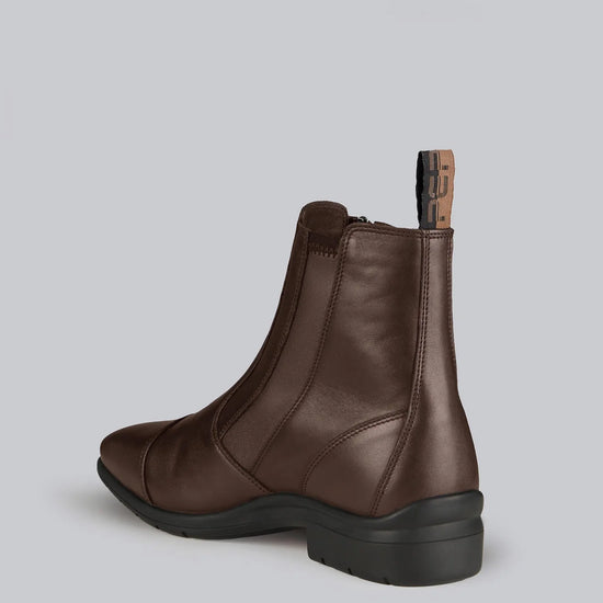Taro Waterproof Leather Paddock Boot Brown