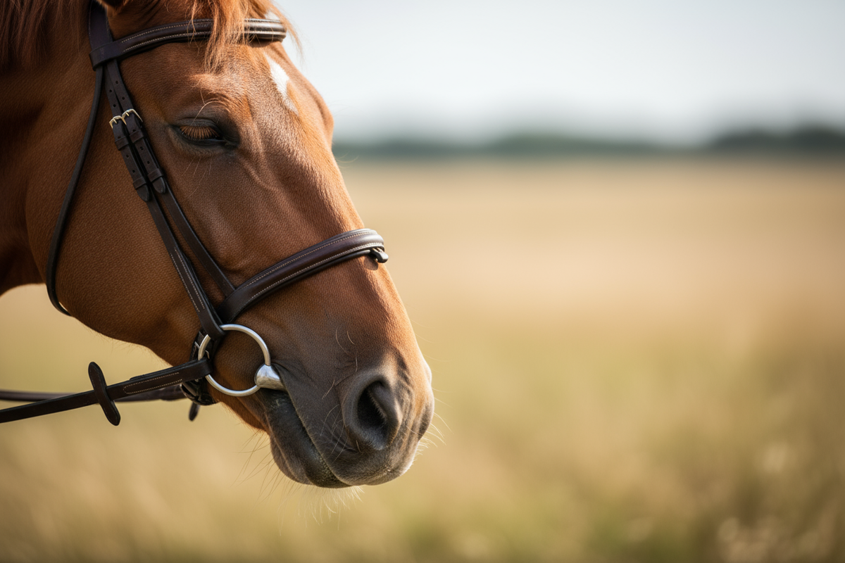 Use a calm, clean hero image of a horse in soft contact close up. Modern, minimal layout with centred text. No text.
