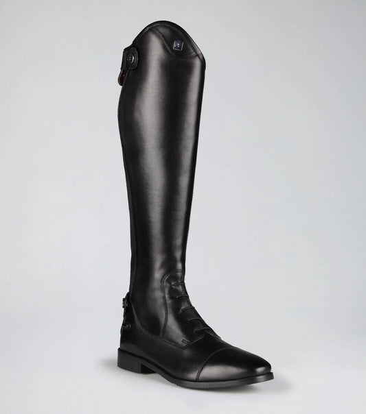 Vedetta Womens Tall Leather Riding Boots Black by Premier Equine Int. Ltd. at  Try A Bit