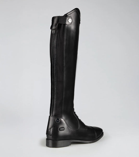 Vedetta Womens Tall Leather Riding Boots Black by Premier Equine Int. Ltd. at  Try A Bit