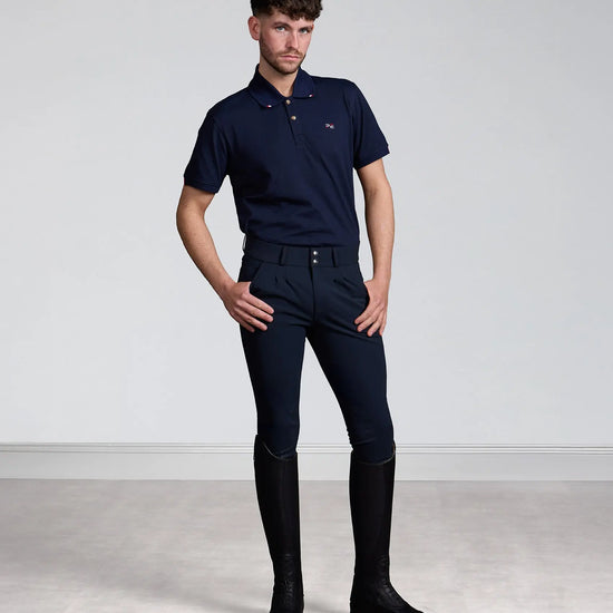 Verismo Men's Gel Knee Riding Breeches Navy