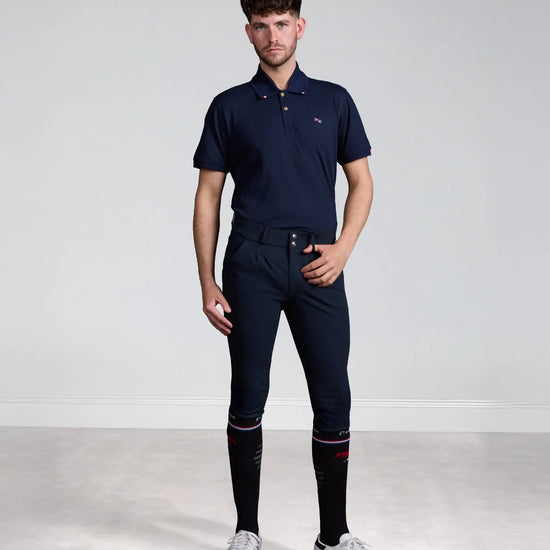 Verismo Men's Gel Knee Riding Breeches Navy