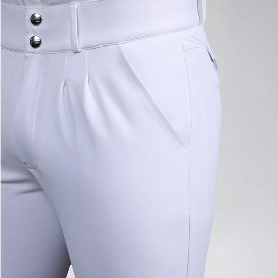 Verismo Men's Gel Knee Riding Breeches White