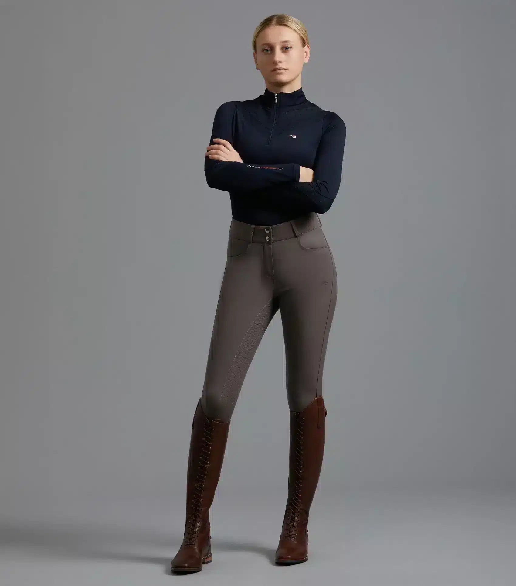 Premier Equine Virtue Ladies Full Seat Gel Riding Breeches by Premier Equine at  Try a Bit